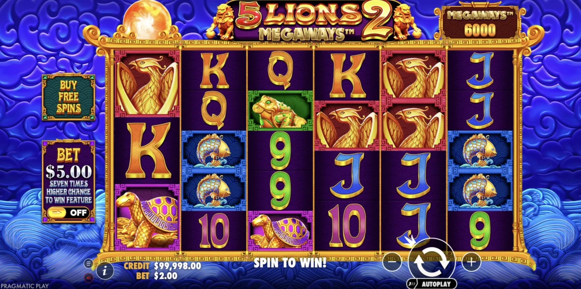 5 Lions Megaways 2
